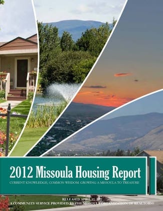 Cover Page, 2012 Missoula Housing Report