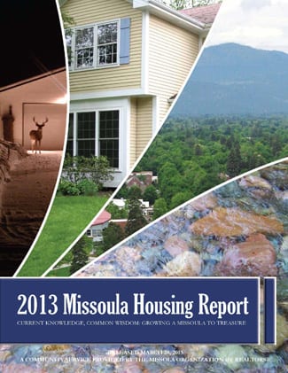 Cover Page, 2013 Missoula Housing Report